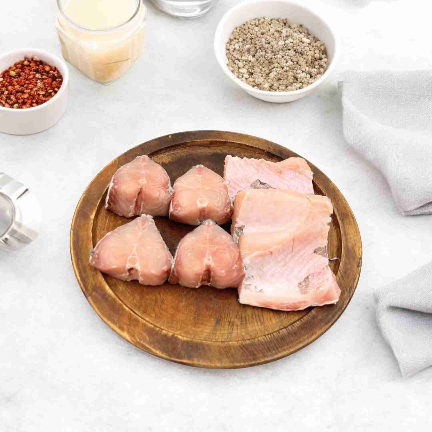 Rohu (Rui) Medium - No Head (Gada + Peti Piece)(1.2 kg - 1.6 kg)